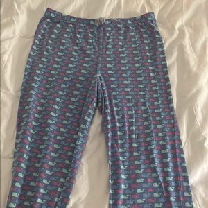 Vineyard Vines Blue and Pink Pajama Bottoms